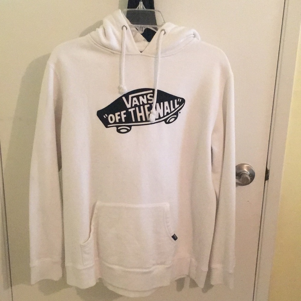 Vans White Hoodie NWOT